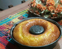 Bolo de laranja inteira