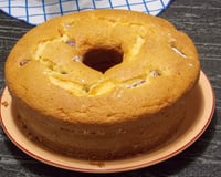Bolo de baunilha