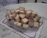 Nhoque fácil sabor de frango