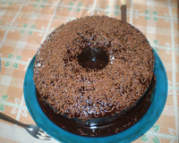 Bolo Mármore de Iogurte com Chocolate