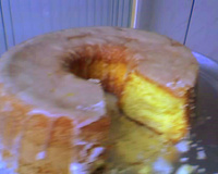 Cobertura de bolo de laranja