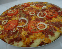 Pizza de liquidificador especial e prática