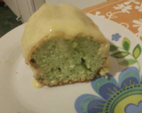 Bolo de gelatina de limão