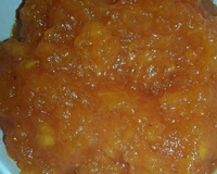 Doce de mamão maduro da Emeliza