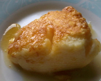 Pudim de leite condensado com leite de coco