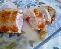 Filé de frango recheado