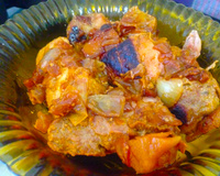 Picanha suína na panela de pressão