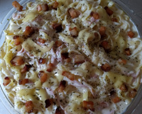 Macarrão com molho branco especial