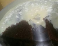 Bolo de chocolate com recheio de Leite Ninho