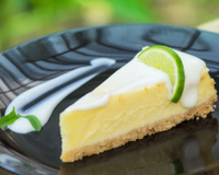 Cheesecake de limão sem forno