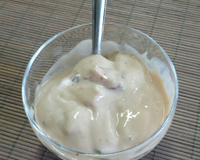 Estrogonofe de chocolate com morangos