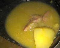 Sopa de Ervilha com Calabresa