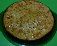 Torta de frango de liquidificador prática