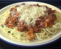 Espaguete à bolonhesa