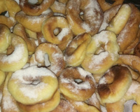 Rosquinha frita super fácil para o café