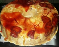 Sorvetão com calda de morango do Lucke