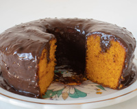 O que é bom pode ficar ainda melhor: bolo de cenoura na airfryer