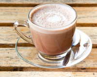 Chocolate quente com conhaque