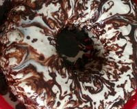 Gelado de panetone de chocolate