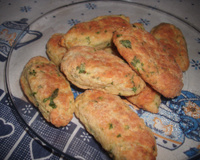 Assadinho nutritivo de inhame e aveia