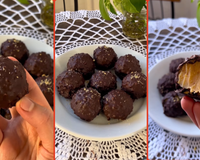 Quem prova, aprova: bombom de paçoca cremoso é a receita junina que está bombando no TikTok e você precisa experimentar essa delícia