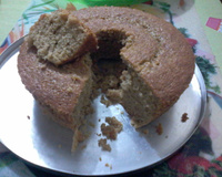 Bolo rápido de maçã no liquidificador