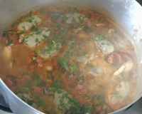 Caranguejo ao leite de coco do Dalmo