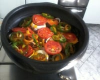 Moqueca baiana de peixe e frutos do mar