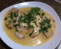 Filé de frango ao molho de laranja e gengibre