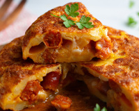 Apenas 4 ingredientes, mas tão delicioso: faço esse prato simples com ovo no café da manhã dia sim, dia não