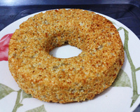 Bolo de tapioca granulada