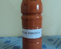 Molho de pimenta caseiro