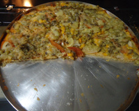 Massa de pizza fácil no liquidificador