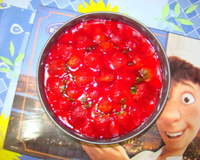 Tortinha de morango de dar água na boca.