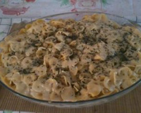 Macarrão com molho 4 queijos