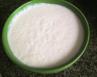 Creme de leite caseiro sem gordura