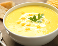 Creme de milho quentinho para o seu jantar: para quem quer sair da rotina de forma fácil