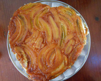 Bolo Caramelado de banana