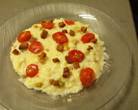 Risoto de bacon da Gil
