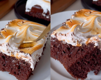 Capriche na sobremesa de Natal com esse bolo de chocolate com marshmallow e surpreenda a sua família