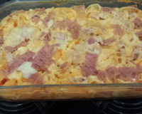 Macarrão talharim de forno