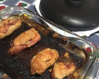 Rocambole de peito de frango