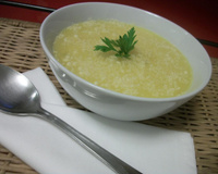 Sopa creme de mandioquinha