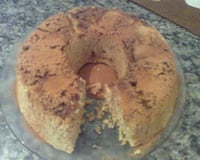 Bolo saudável de banana e maçã