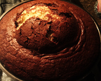 Bolo simples de chocolate