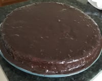 Bolo de cenoura cremoso