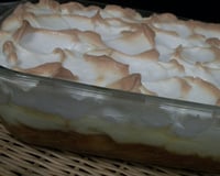 Sobremesa deliciosa de banana