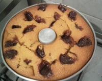 Bolo de cenoura cremoso