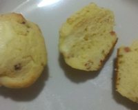 Cupcake salgado de calabresa