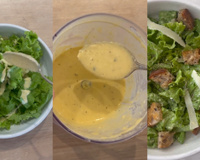 Molho caesar saudável SEM MAIONESE pra comer salada todos os dias